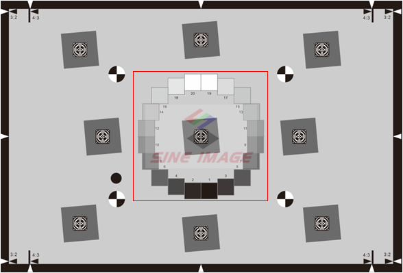 ISO12233:2014 eSFR分辨率测试卡 图5