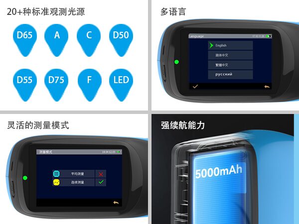 多角度分光测色仪KS006 图5