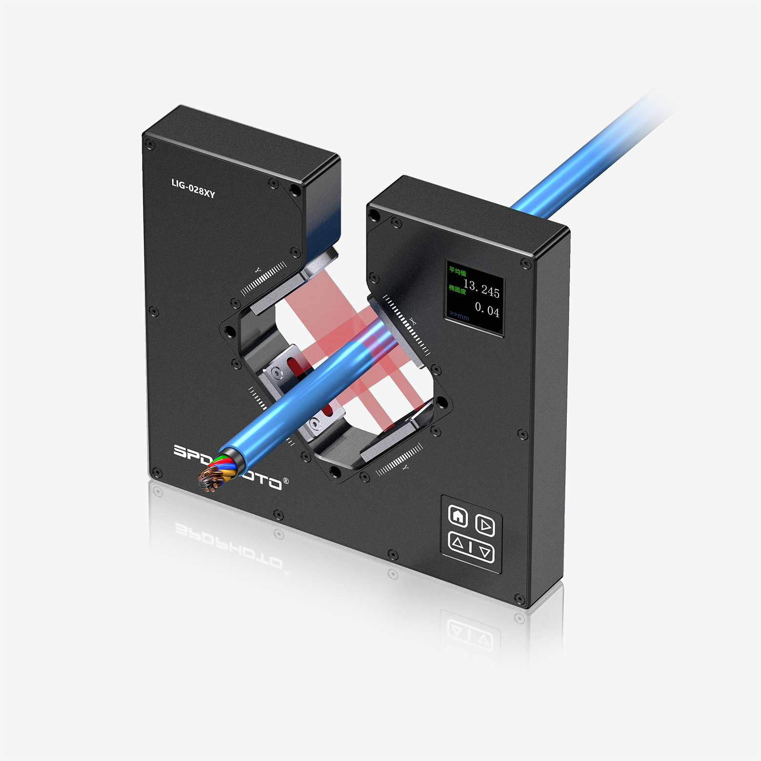 LIG-028XY激光测径仪
