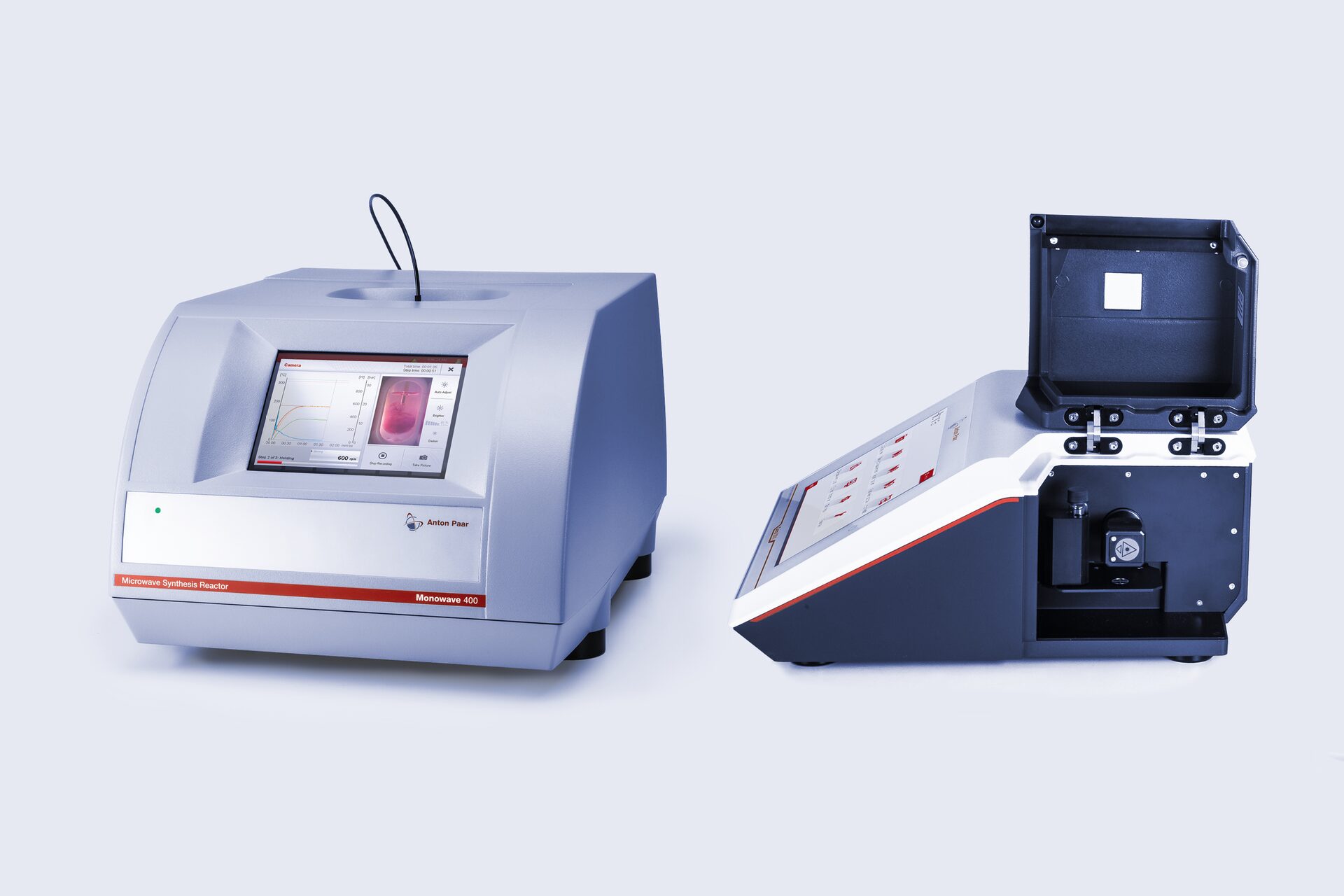 Monowave 400 R 带原位拉曼光谱的微波反应器