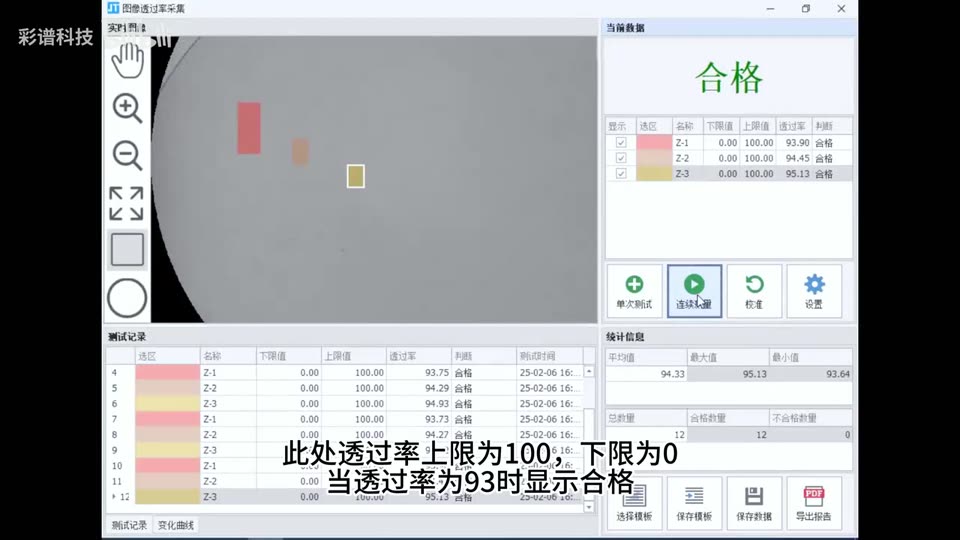 TH-200透过率成像分析仪 产品视频