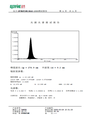 PCE-2000UV 紫外LED/模组辐射测试系统