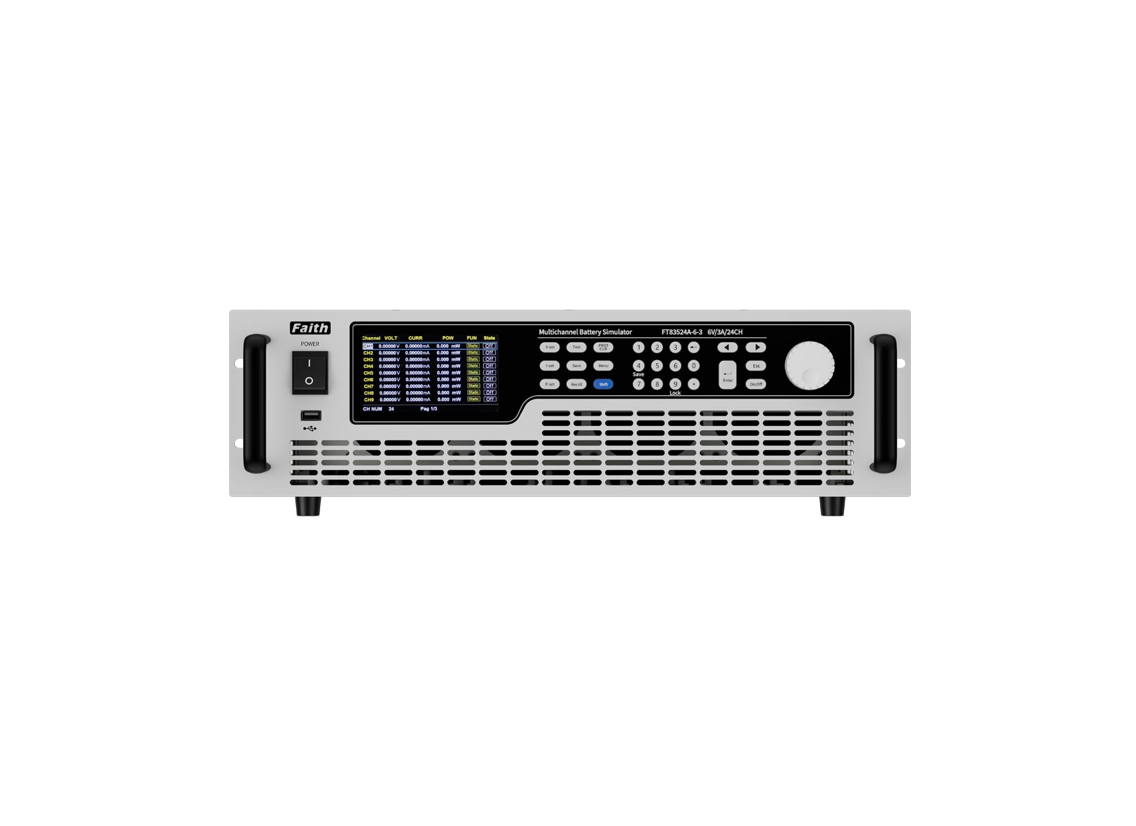FT8350系列多通道电池模拟器(±1A/±2A/±3A/±5A,24通道,电流双向) 图2
