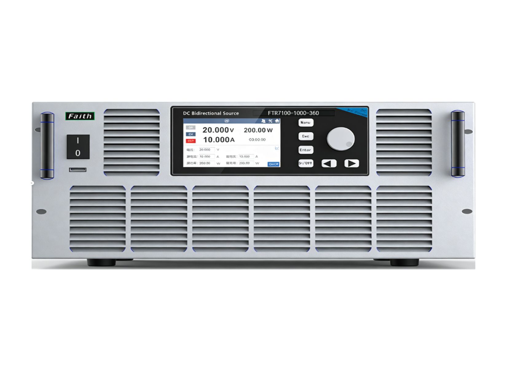 FTR7000系列回馈式大功率可编程直流电子负载(0～300kW)