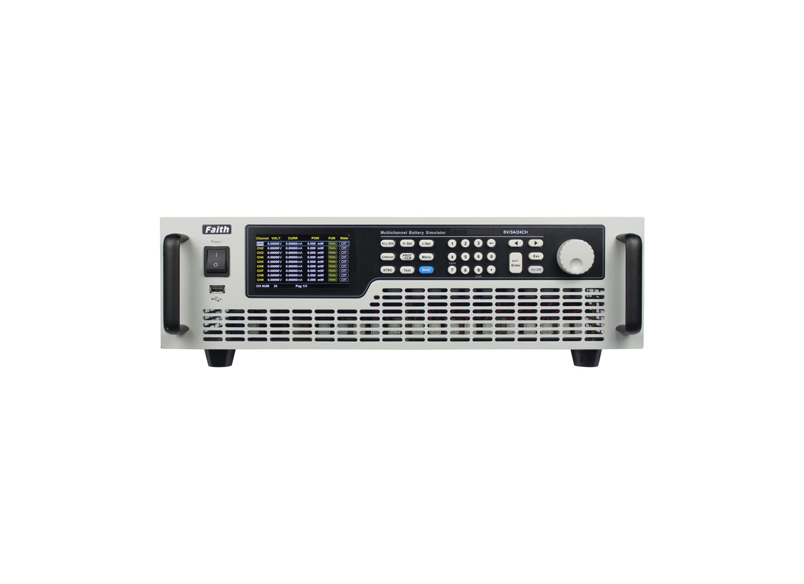 FT8331系列多通道电池模拟器(6V/15V/20V,24通道,电流单向) 图2