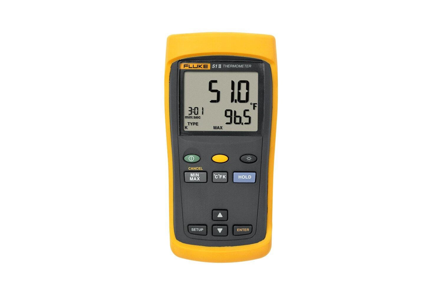 Fluke 51-II 单通道接触式温度表 图2