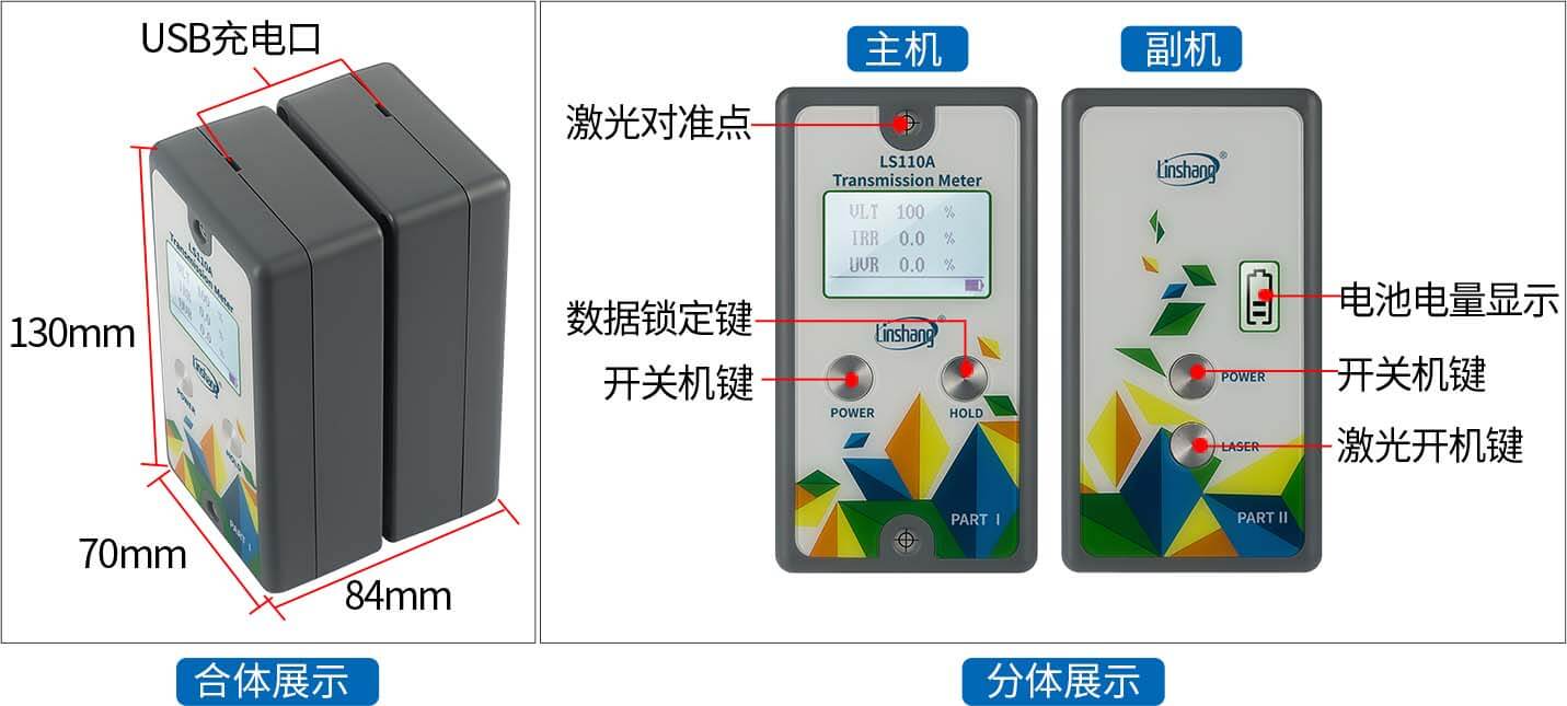 分体式透过率测量仪 LS110A 图4