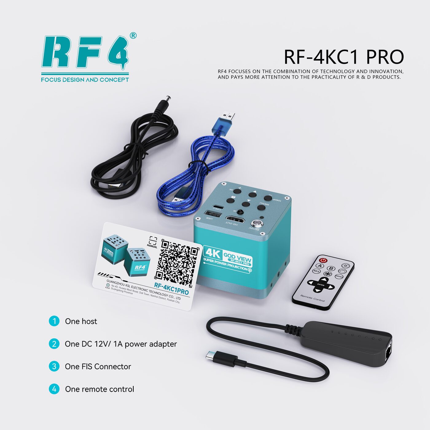 显微镜相机 RF-4KC1PRO 图5