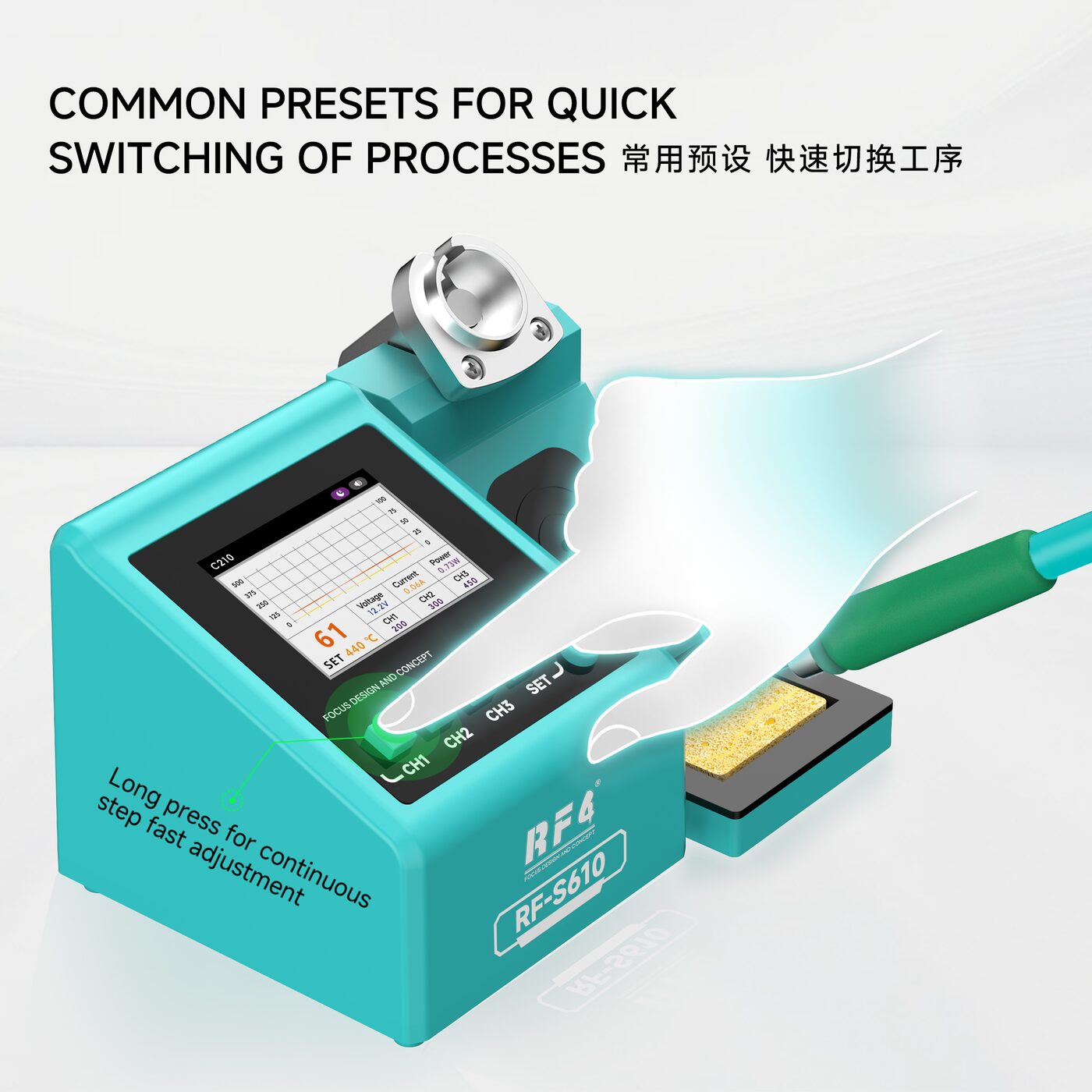 风枪焊台及配件 RF-S610 图4