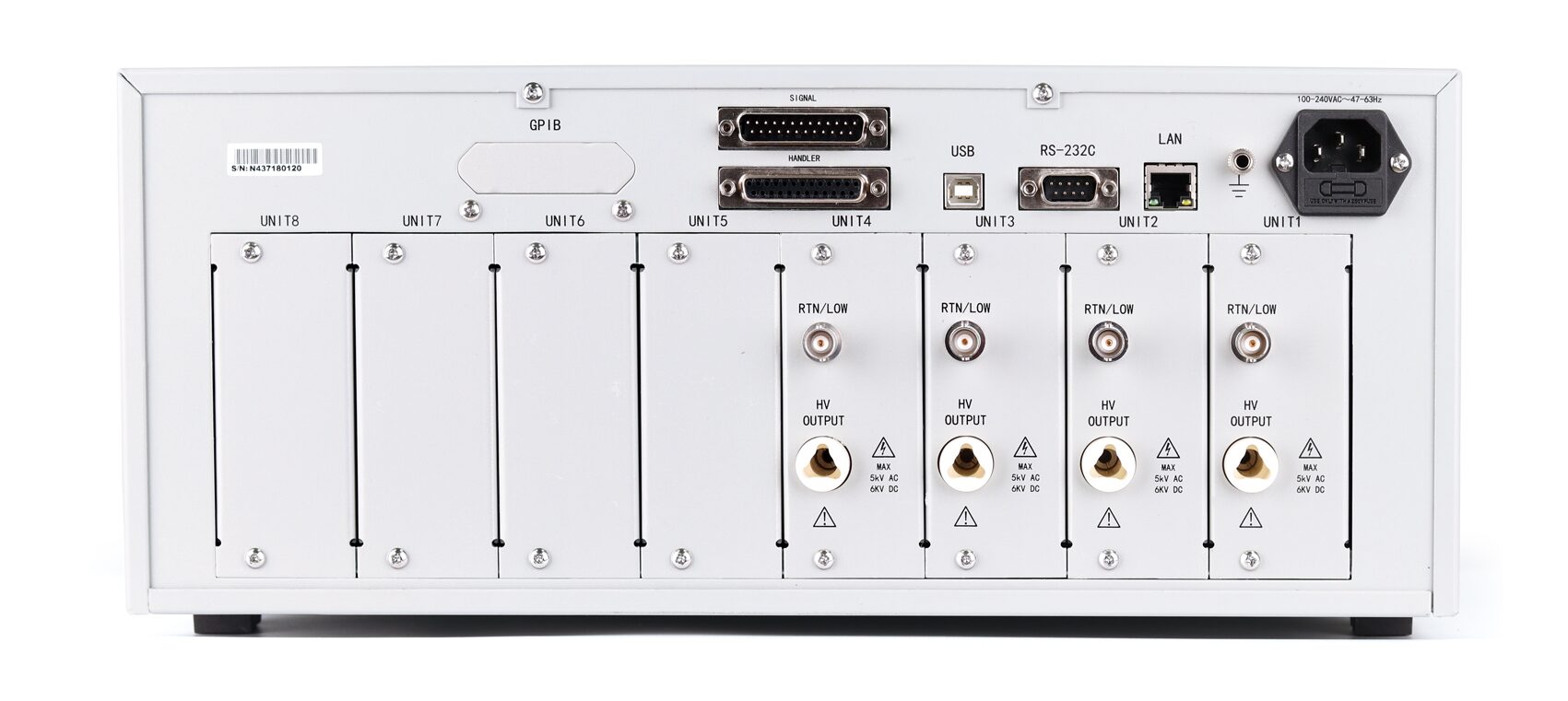 TH9010A *并行多通道耐压测试仪(含同惠TH9010并行多单元耐电压测试仪系统软件V1.2.5） 图5