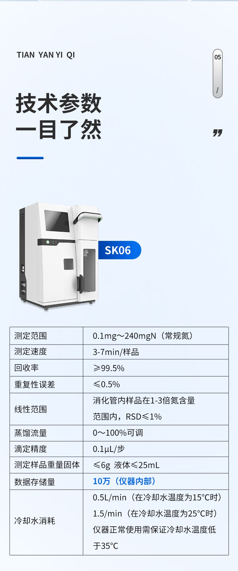 全自动凯氏定氮仪