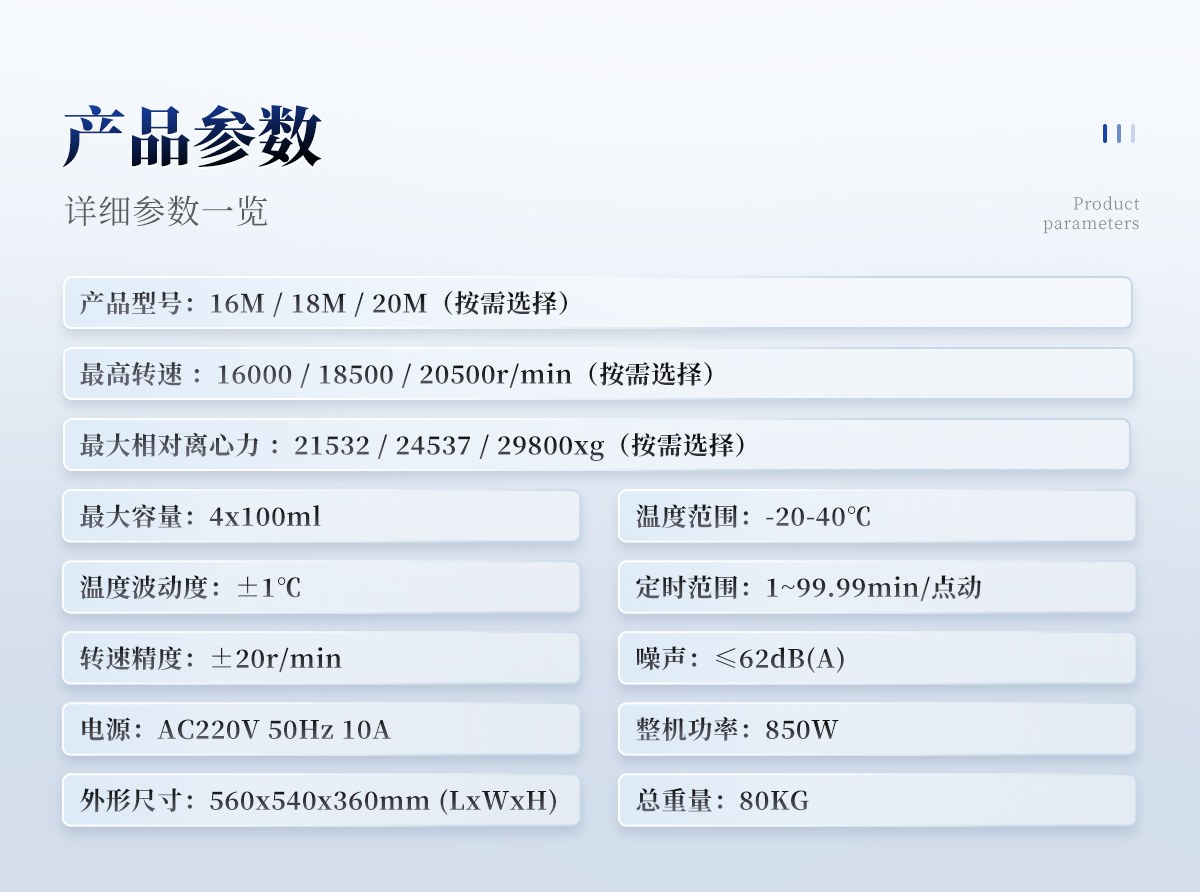高速冷冻离心机TY-16M