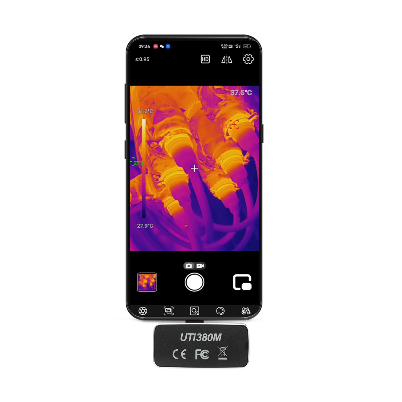 UTi380M手机热成像仪(Android) 图5