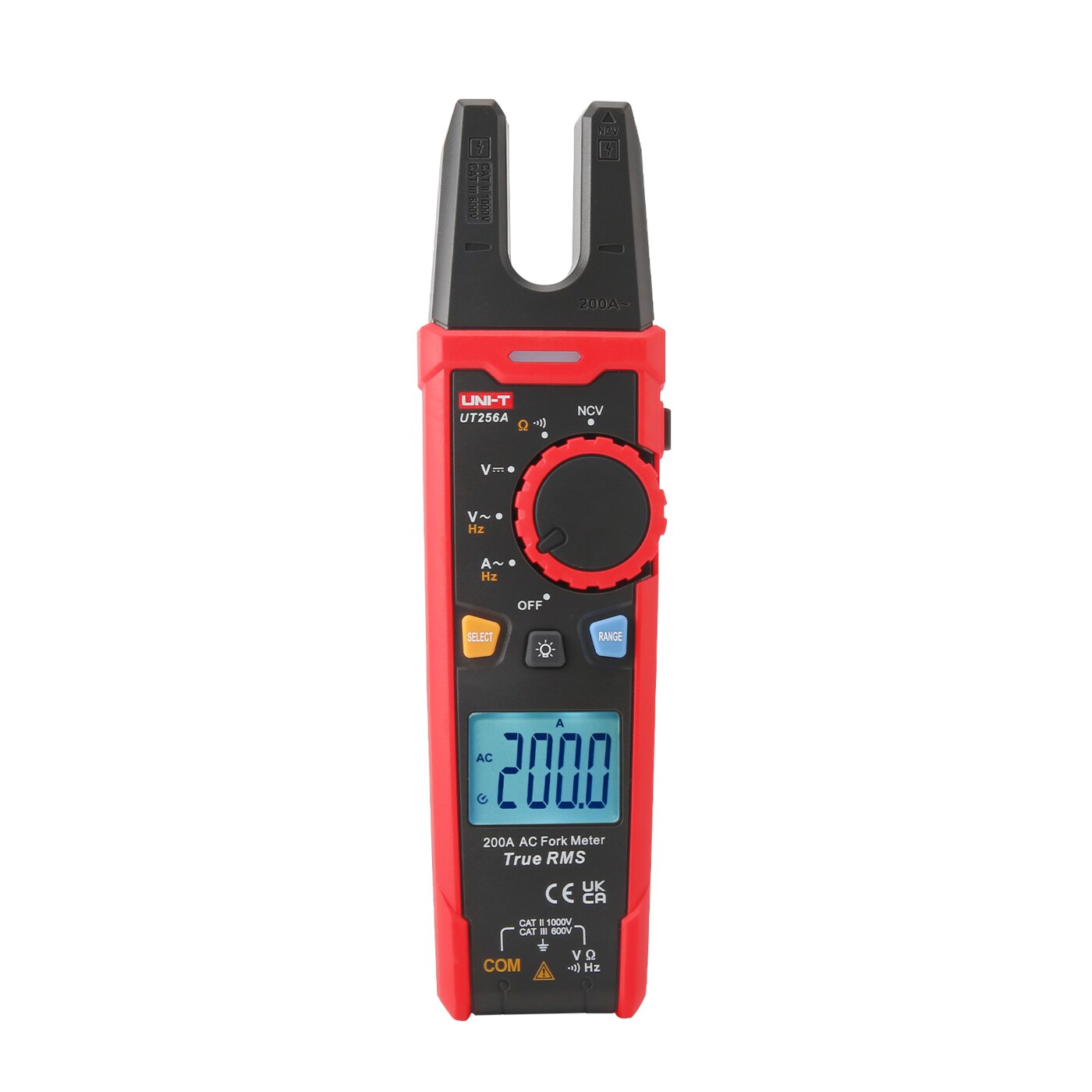 UT256A 200A真有效值数字叉形表