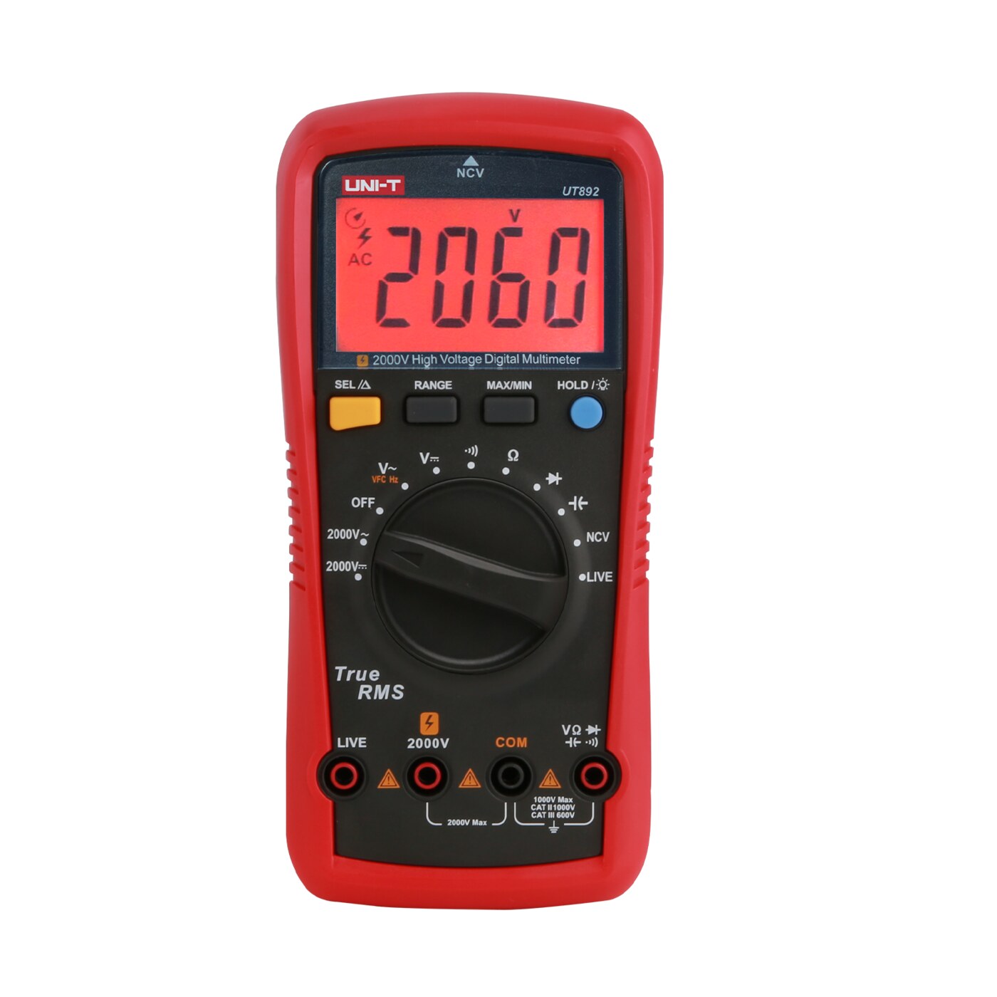 UT8922000V真有效值数字万用表 图2