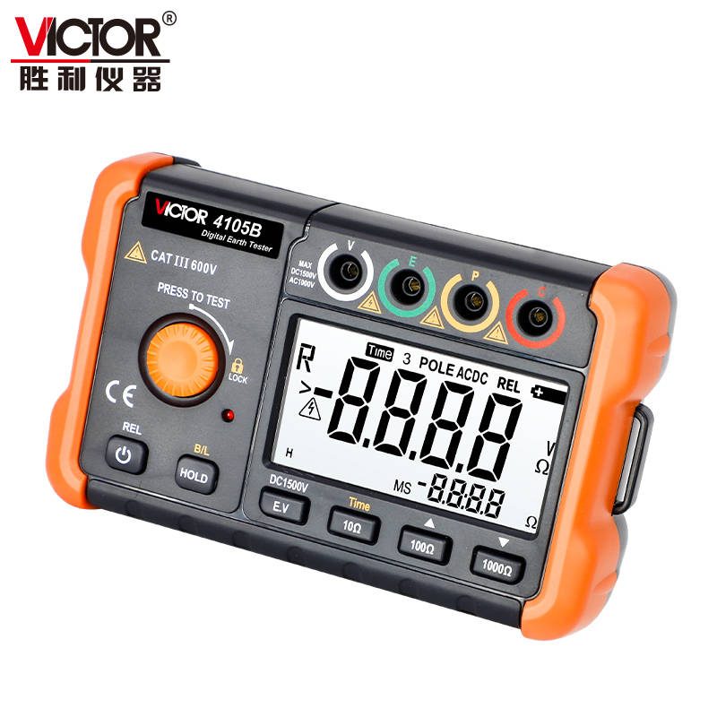 VICTOR 4105A/4105B（2023款）接地电阻测试仪（打桩） 图2