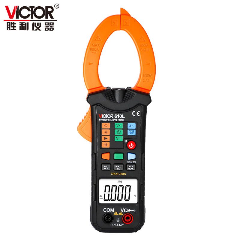 1000A钳形表VICTOR 610L（带蓝牙）