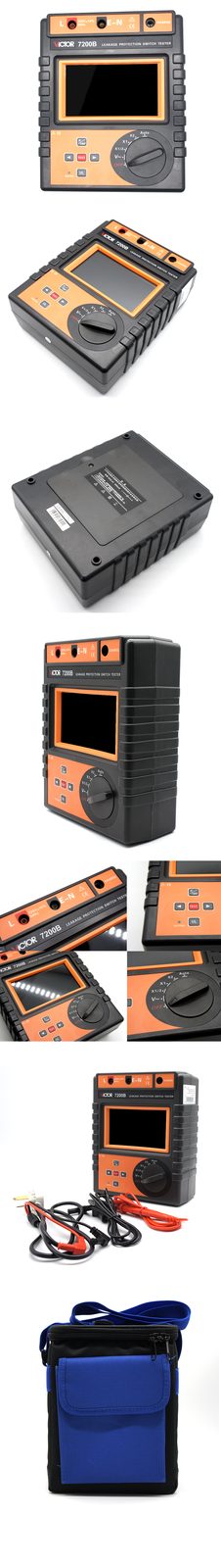 VICTOR 7200B漏电保护器测试仪