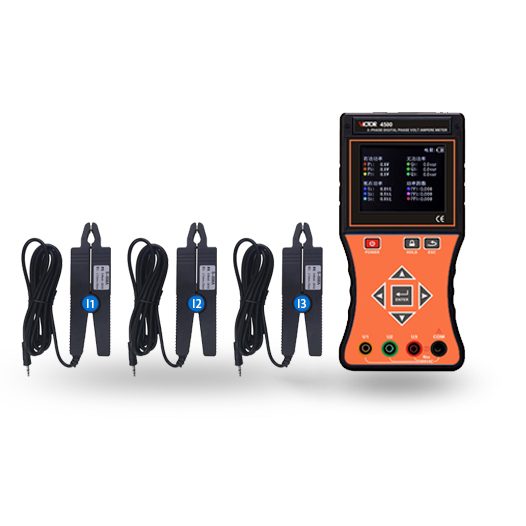 VICTOR 4500智能型三钳数字相位伏安表