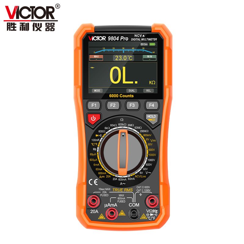 VICTOR 9801 Pro/9804 Pro 数字万用表