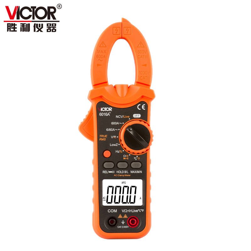 600A钳形表VICTOR 6016A+/6056C+ （2022款）