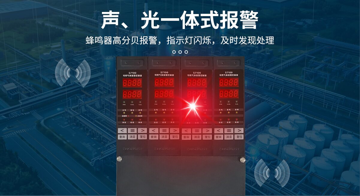 中安探测S7100分线型气体报警控制器_数码显示_三线制_RS485通讯 图9