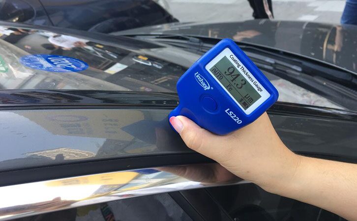 漆膜仪LS220测量汽车 漆膜仪LS220测量汽车