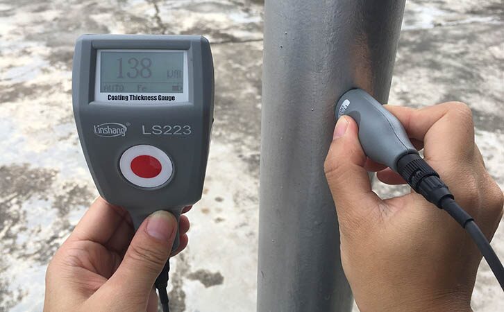 防腐涂层测厚仪测量防腐涂层厚度