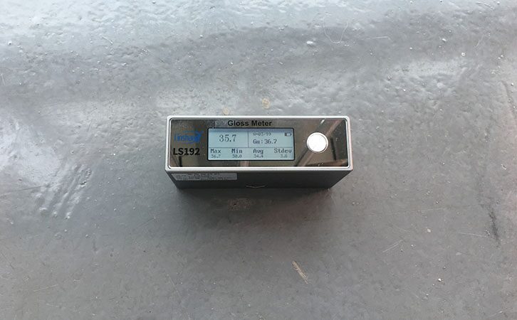 光泽度仪测量水泥光泽