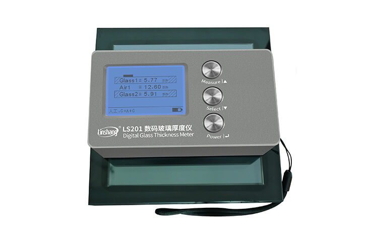 LS201玻璃厚度仪测试中空玻璃