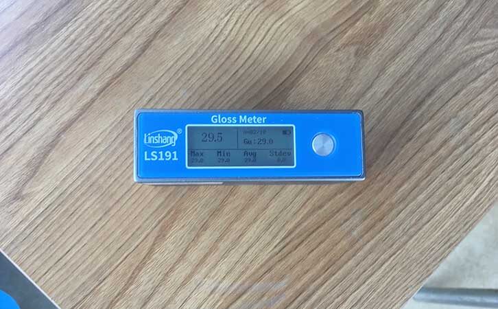 光泽度仪测量哑光漆