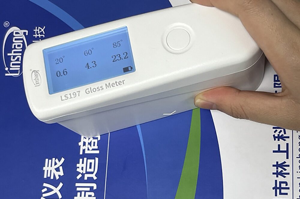LS197测量印刷画册光泽度 LS197测量印刷画册光泽度