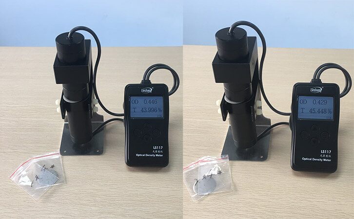 透光率仪测量偏灰色材料 透光率仪测量偏灰色材料