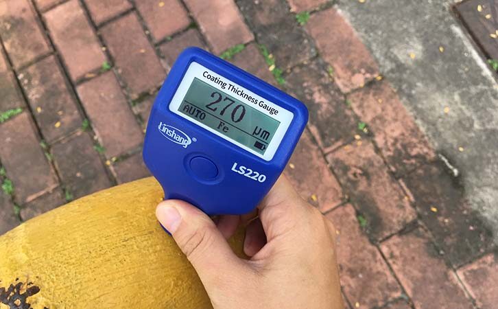 涂层测厚仪测量粉末涂料