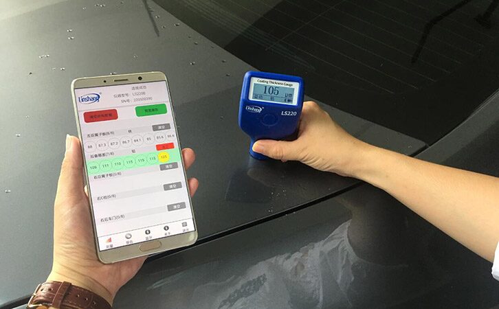 二手车漆膜仪LS220B测量汽车