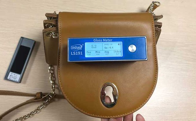 LS191测量皮革光泽度