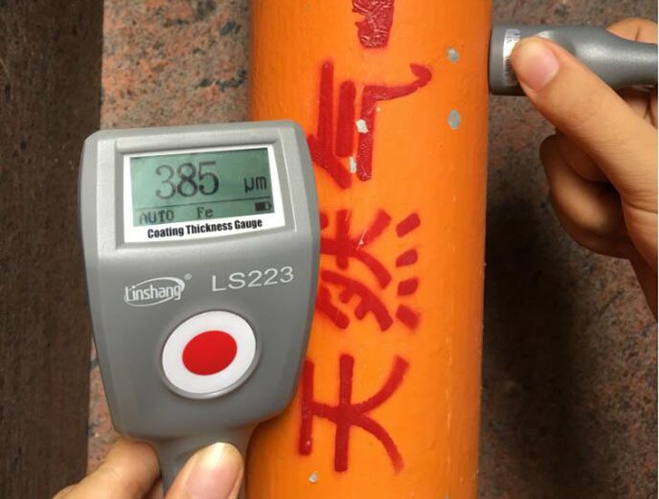 防腐涂层测厚仪测量防腐涂层