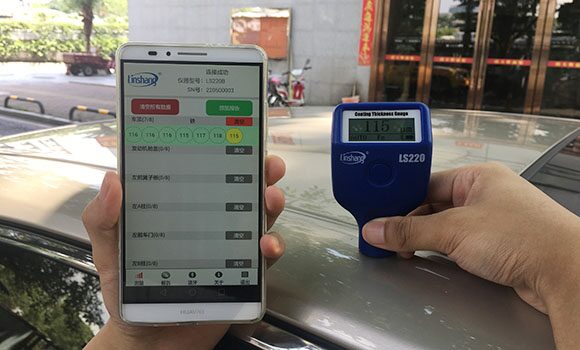 漆膜厚度检测仪测量车顶 漆膜厚度检测仪测量车顶