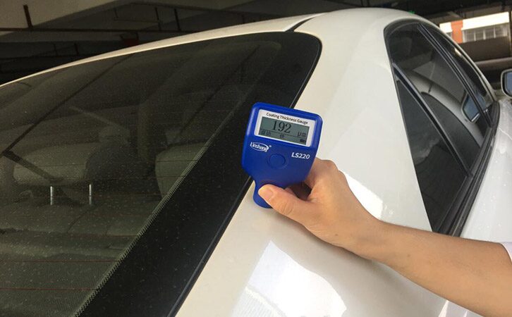 漆膜仪LS220测量汽车