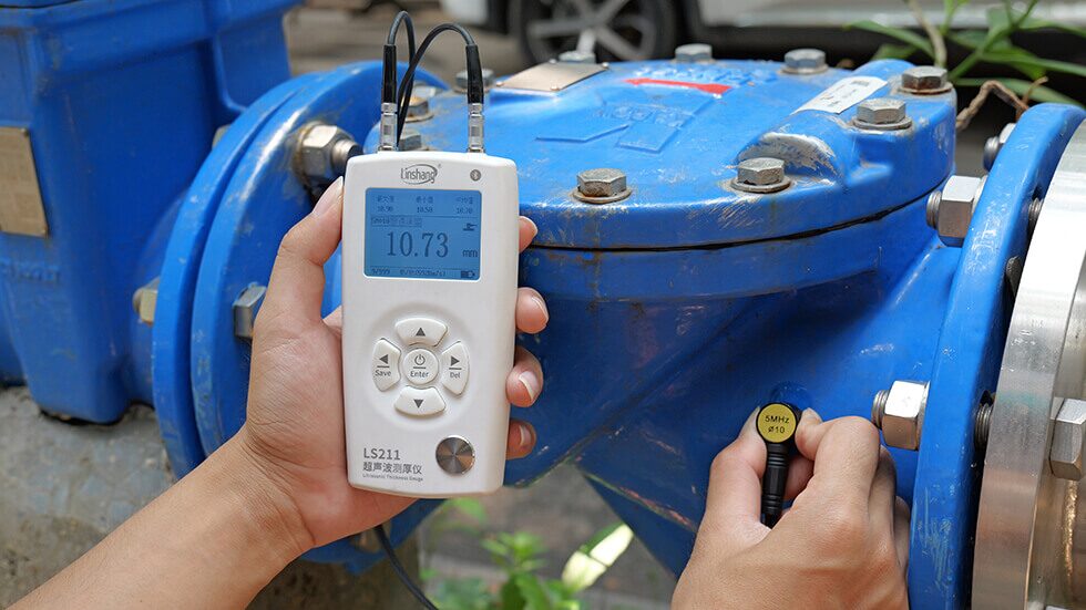 LS211超声波测厚仪测试管道 LS211超声波测厚仪测试管道