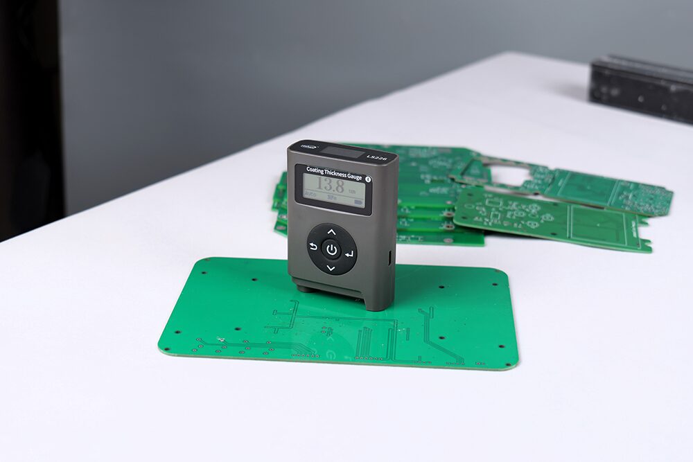 LS226涂层测厚仪实测PCB板 LS226涂层测厚仪实测PCB板