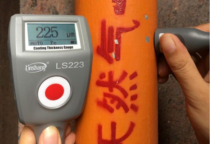 林上LS223漆膜测厚仪测量管道 林上LS223漆膜测厚仪测量管道