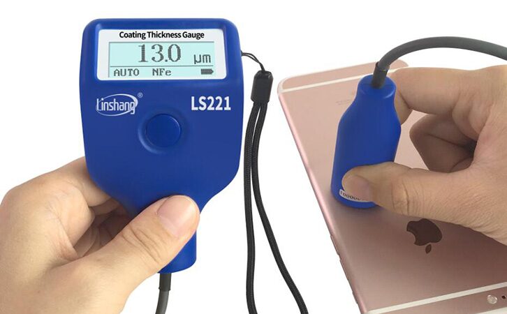 LS221测量手机涂层厚度 LS221测量手机涂层厚度