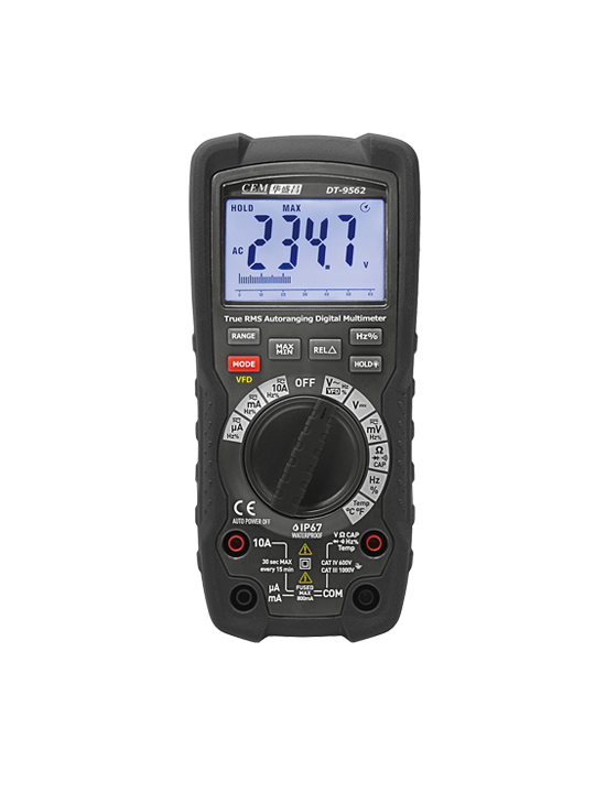 DT-9560/9561/9562工业级6000位真有效值数字万用表 图2