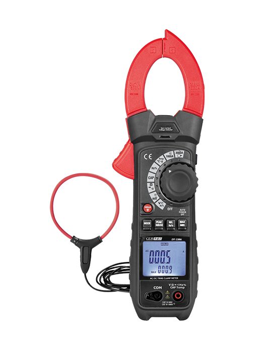 DT-3383/3386 高精度工业型交直流真有效值数字钳形表