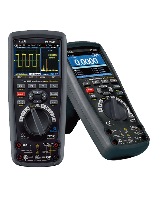 DT-9989彩屏高精度数字示波万用表 图2