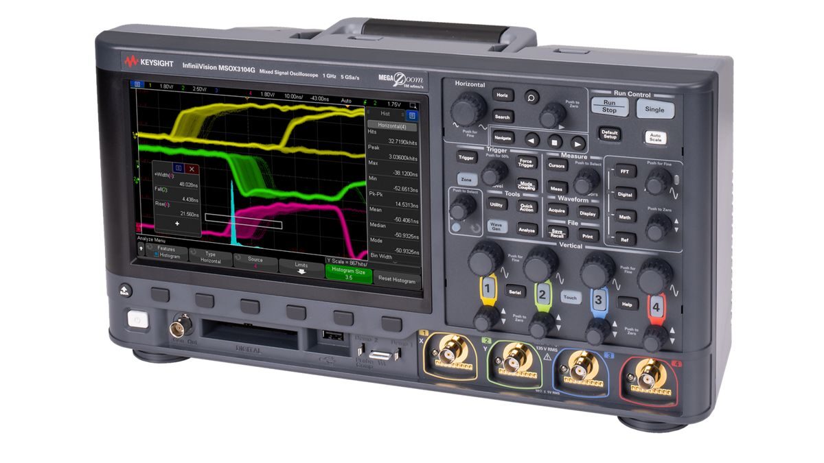 MSOX3014G 混合信号示波器：100 MHz，4 个模拟通道和 16 个数字通道 图3