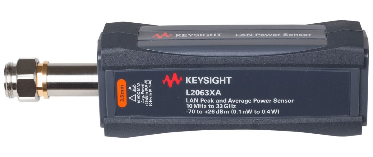 L2063XA 10 MHz 至 33 GHz LAN 宽动态范围平均功率/峰值功率传感器 图2