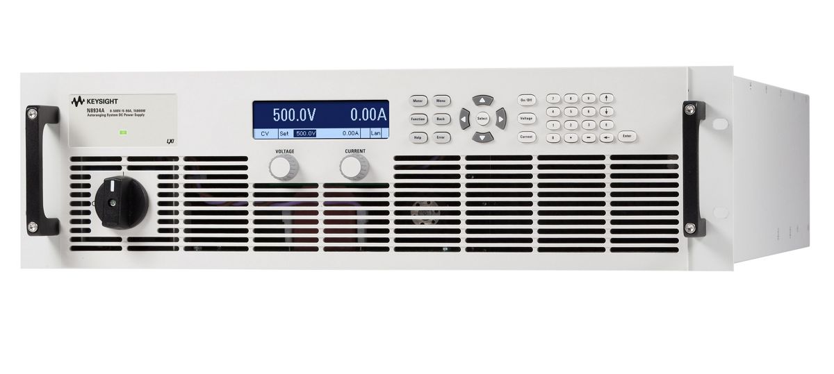 N8934A 自动量程调节直流电源，500 V，90 A，15000 W，208 VAC 图3