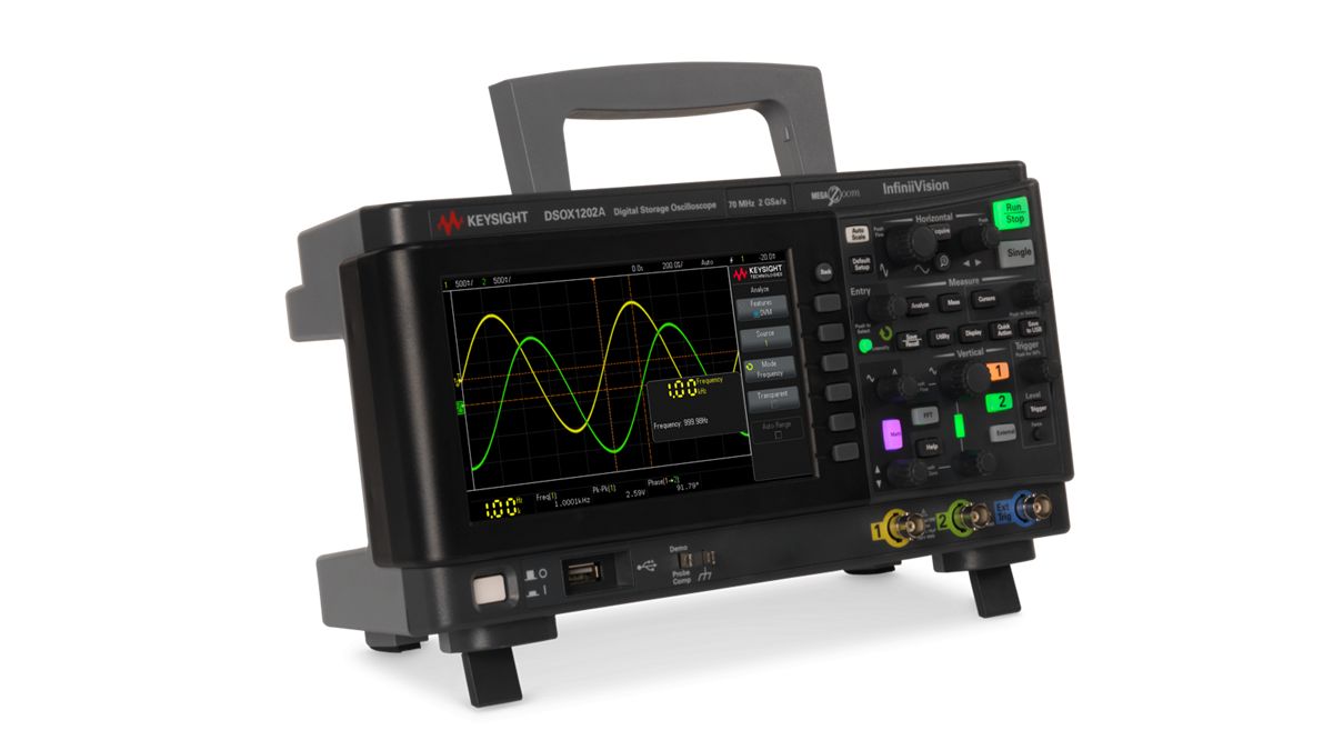 DSOX1202A 示波器：70/100/200 MHz，2 个模拟通道 图6